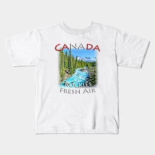 Canada Rockies - Rockies Fresh Air Kids T-Shirt